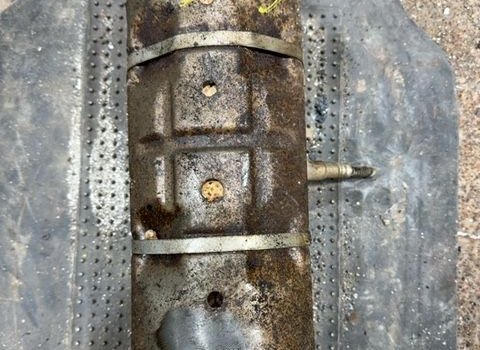 Catalytic converter during inventory preparation